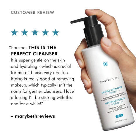 skinceuticals gentle cleanser-skinceuticals cleanser-customer review