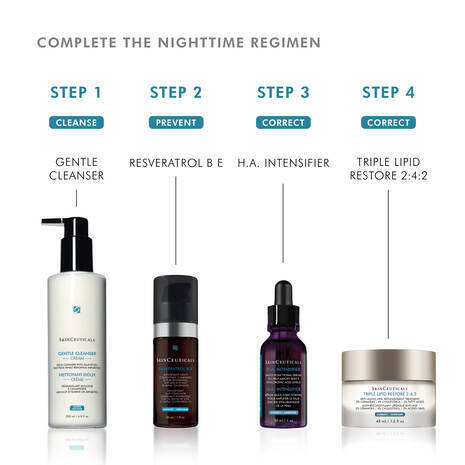 skinceuticals gentle cleanser-skinceuticals cleanser-nighttime regimen