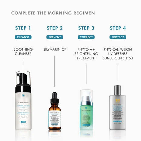 phyto a+ brightening treatment-morning routine