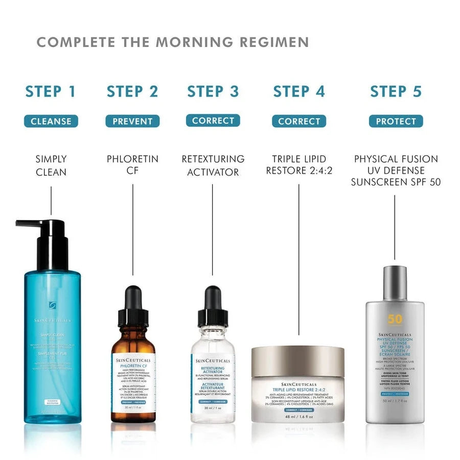 skinceuticals retexturing activator-Hydrating Serum-morning regimen