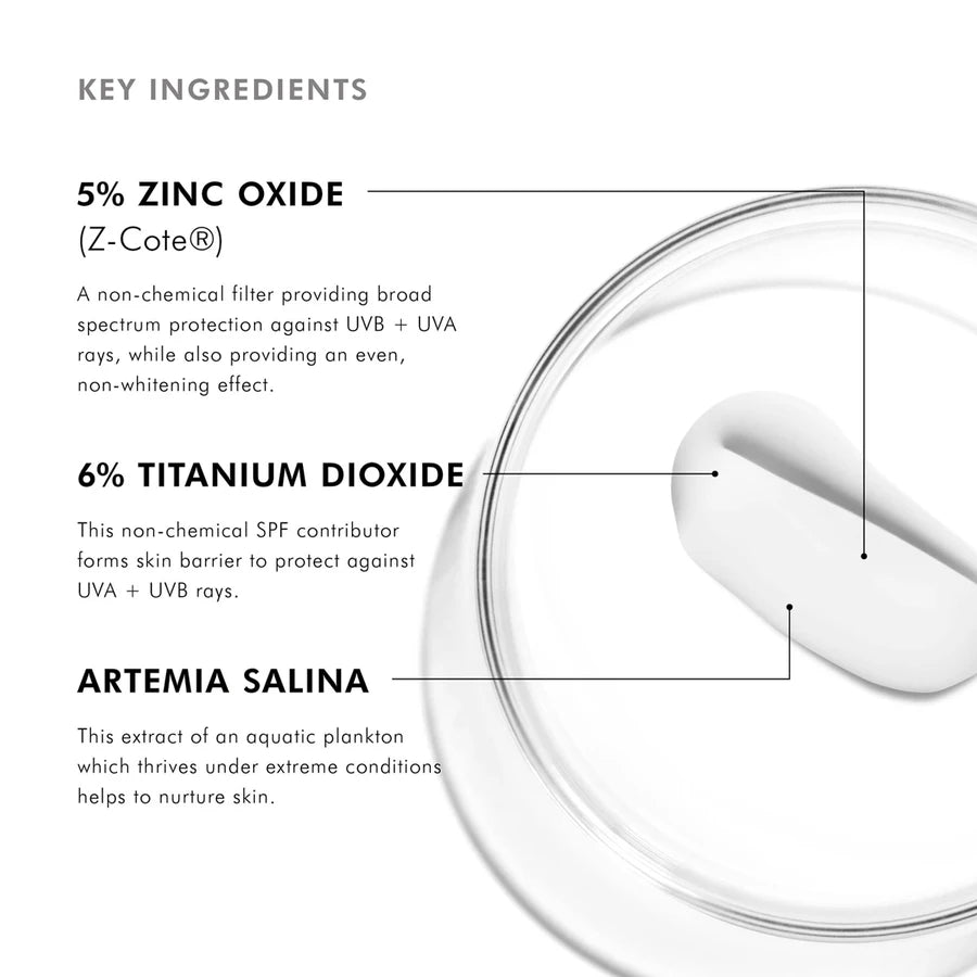 skinceuticals sunscreen-Sheer Physical UV Defense SPF-key ingredients