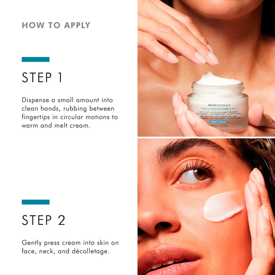 skinceuticals lipid-skinceuticals canada-how to apply